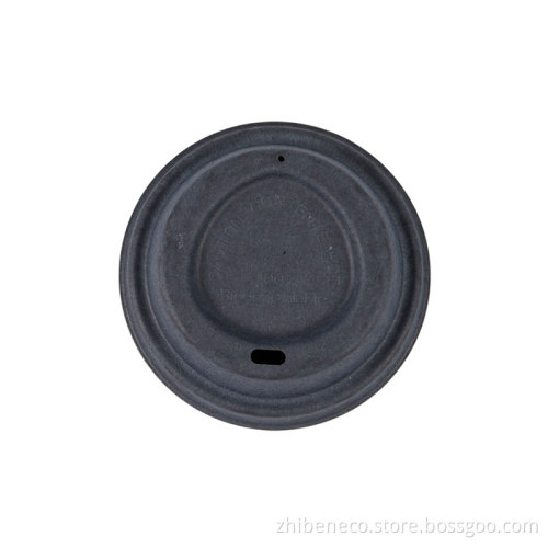 Bagasse Sugarcane Disposable Compostable Biodegradable Elegant Paper Pulp Coffee Cup Sip Lid Cost